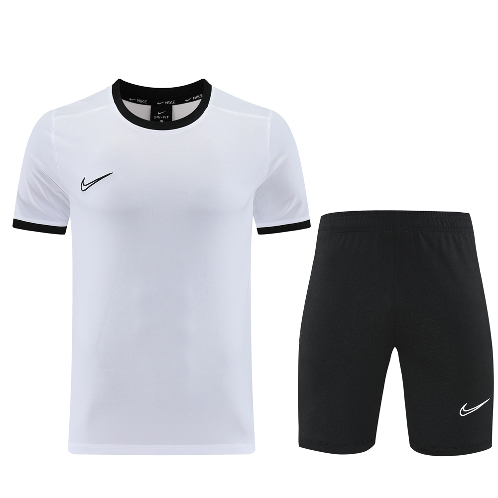 2025 NIKE White Short Sleeve Jersey + Shorts