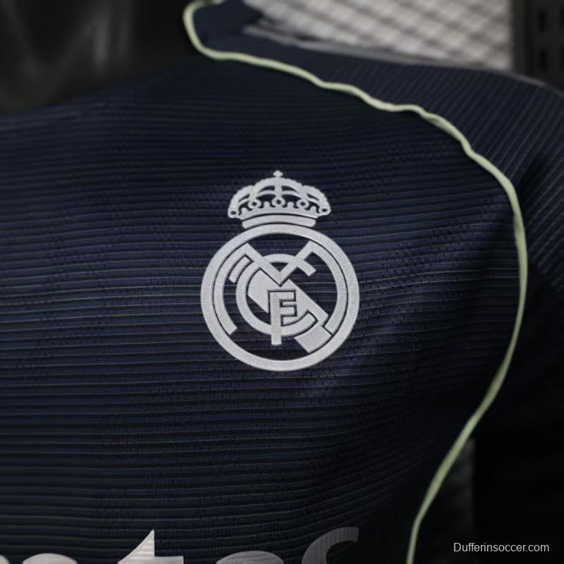 Player Version 25/26 Real Madrid Away Long Sleeve Jersey
