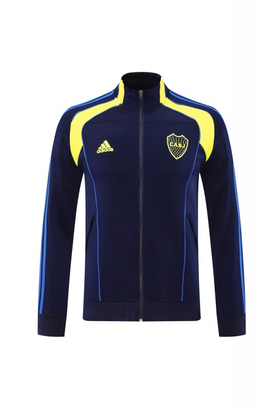 25/26 Boca Juniors Navy Full Zipper Jacket + Long Pants