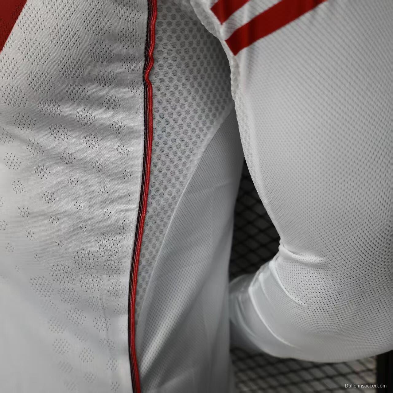 Player Version 25/26 River Plate Home Long Sleeve Jersey