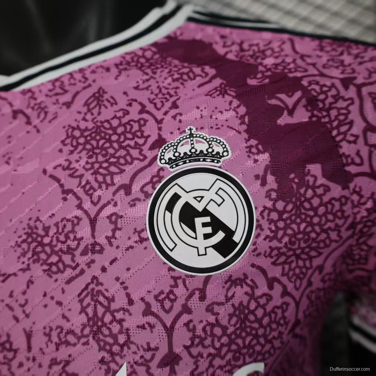 Player Version 25/26 Real Madrid Purple Pre-Match Jersey
