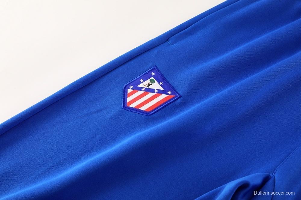 25/26 Atletico Madrid Red Full Zipper Jacket + Long Pants