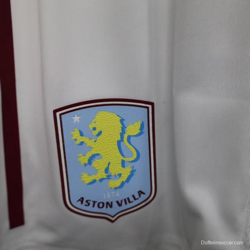Player Version 25/26 Aston Villa White Shorts