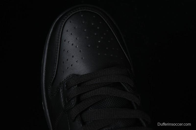 Nike SB Dunk Low Pro ISO Triple Black Skate Shoes - FJ1674-001