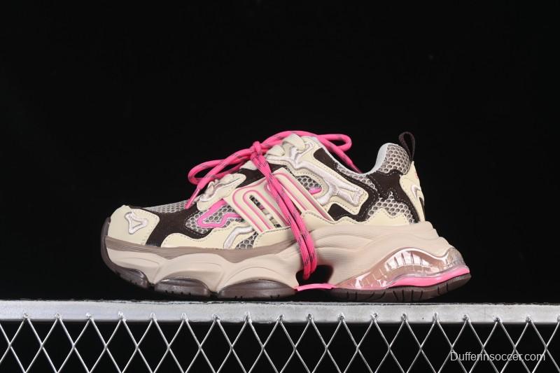 Adidas GG-CC Star Same Style Lace-up Hollow Crystal Sole Chunky Sneakers - G25X3232B