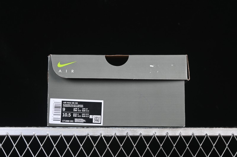 Nike Air Max 95 Retro Cushioned Running Shoes - CT1689-001