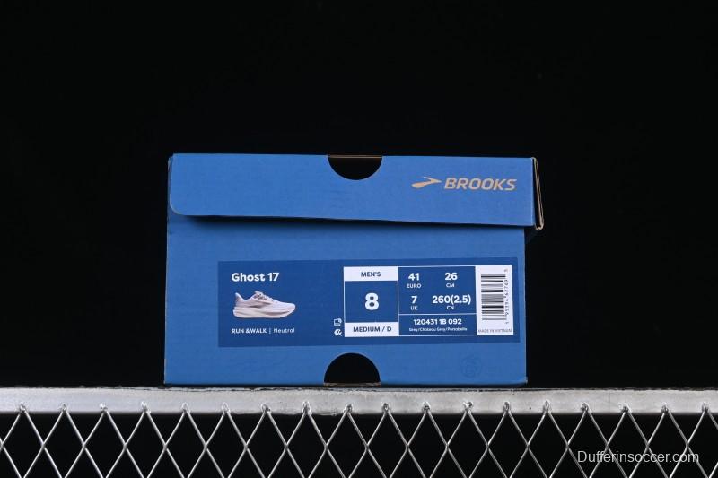 Brooks Ghost 17 Cushioned Marathon Racing Running Shoes - 1204311B092