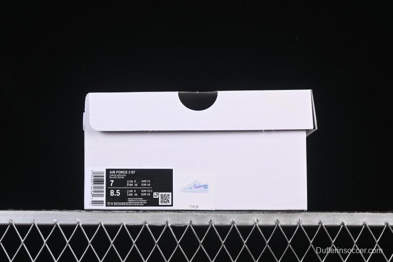 Nike Air Force 1'07 Low Libra Hand-Painted Zodiac Series Low-Top Casual Sneakers - 9231023