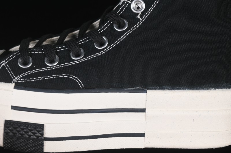 Rick Owens Drkshdw Converse Chuck 70 High Top Platform Casual Canvas Shoes - A06754C