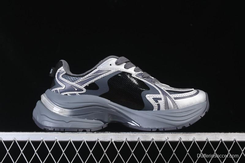 New York Yankees Chunky Curve Runner Enamel Thick Sole Casual Running Shoes - 3ARNSPE5N50SID