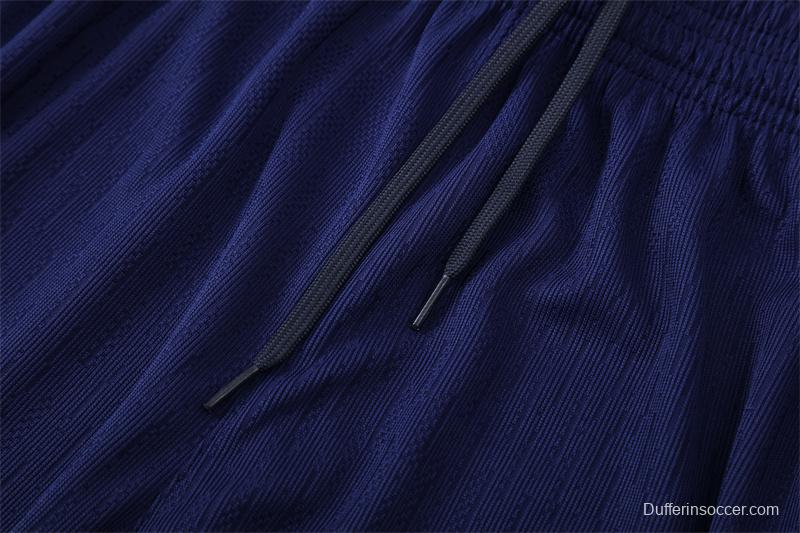 Player Version 25/26 Barcelona Royal Blue T90 Half Zipper Jacket+Long Pants