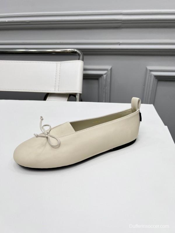 Miu Miu Ballet Flats Bow Mary Jane Shoes - LY00260