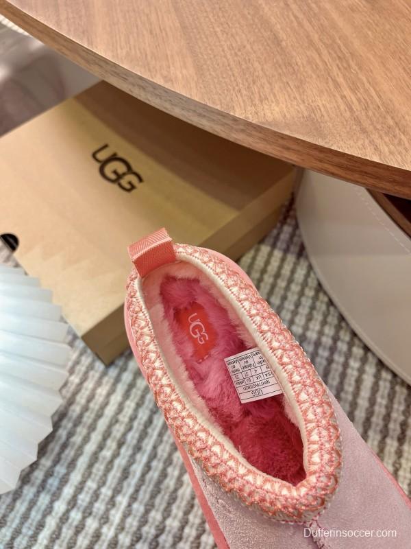 UGG Tazz Platform Wool Slippers - MJ00230