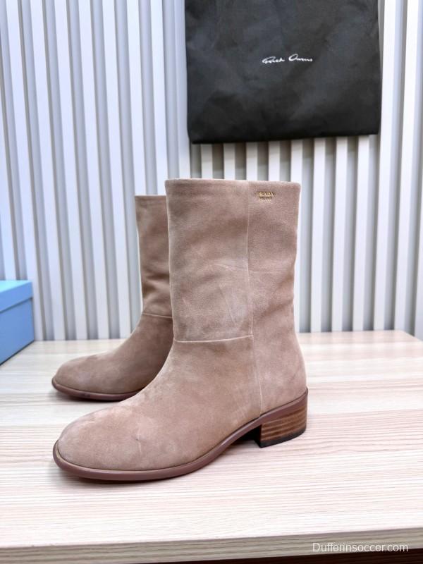 Prada 2025 SS Mid Boots - LY0370