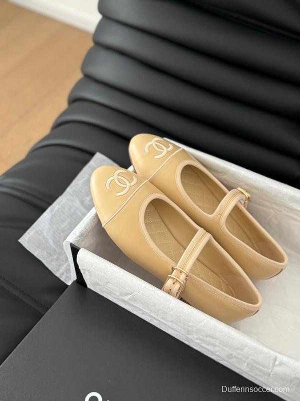 Chanel 2025 SS Runway Mary Jane Flats - LY00