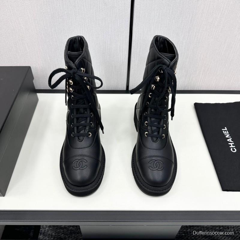 Chanel Fall/Winter Heavy-Duty Boots with Rubber Foam Sole - LY00380/LY00390