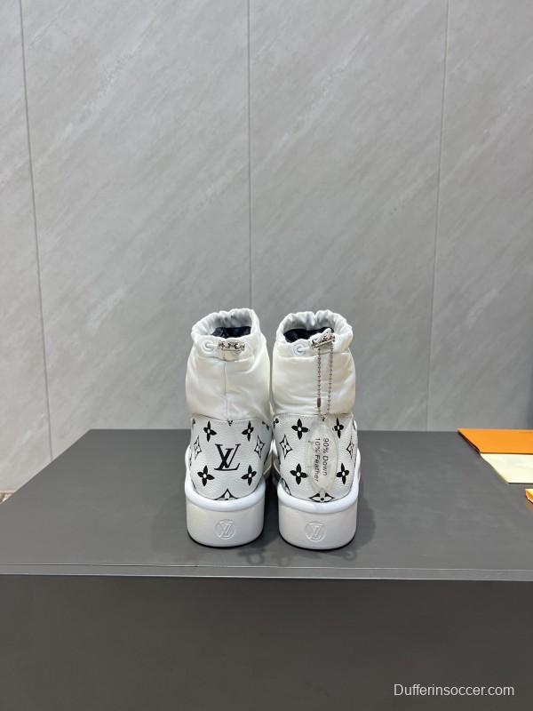 Louis Vuitton Fall/Winter 2025 Snow Boots Round Toe Thick Sole - KFY00310