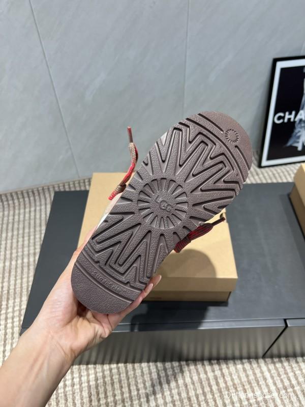 UGG Platform Loafers Series Round Toe Chunky Sole Casual Shoes - MJ00270