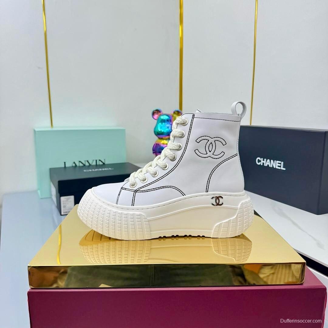 Chanel 2025 SS Short Boots Essential Fall Winter Fashion Item - LY00380