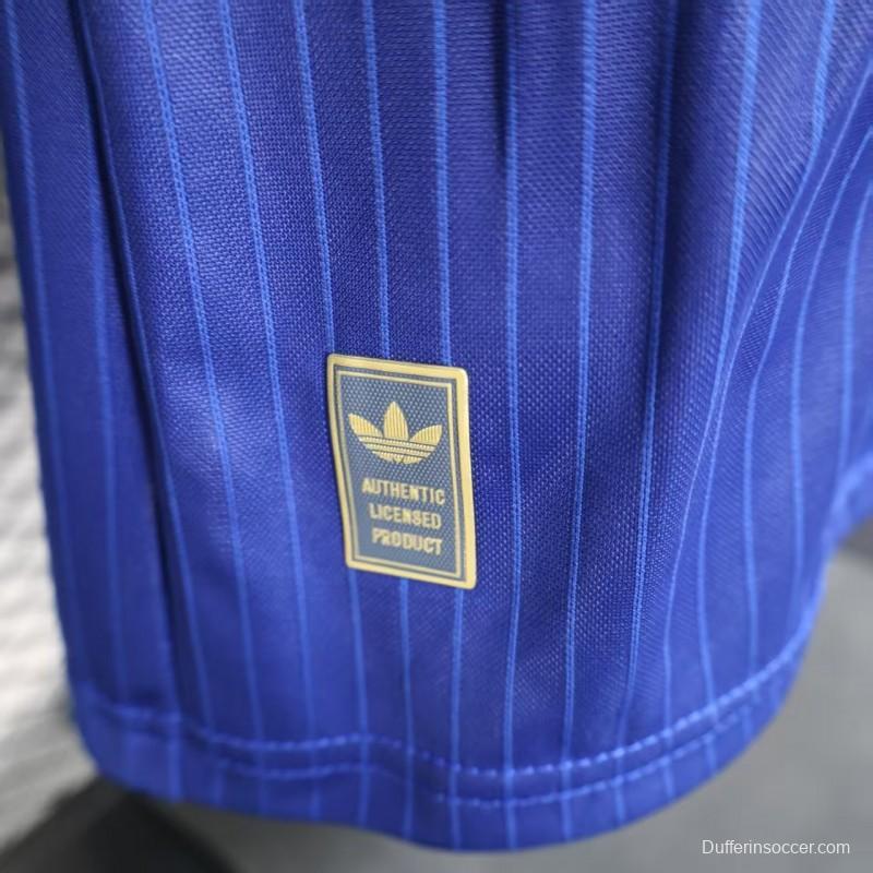 Player Version 25/26 Newcastle United Third Blue Long Sleeve Jersey