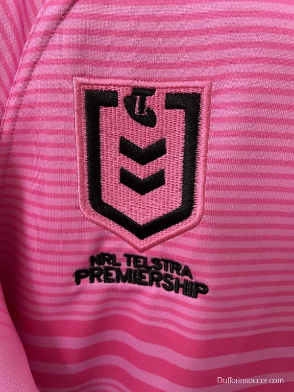 25/26 Penrith Panthers Pink with Gradient Horizontal Stripes Jersey