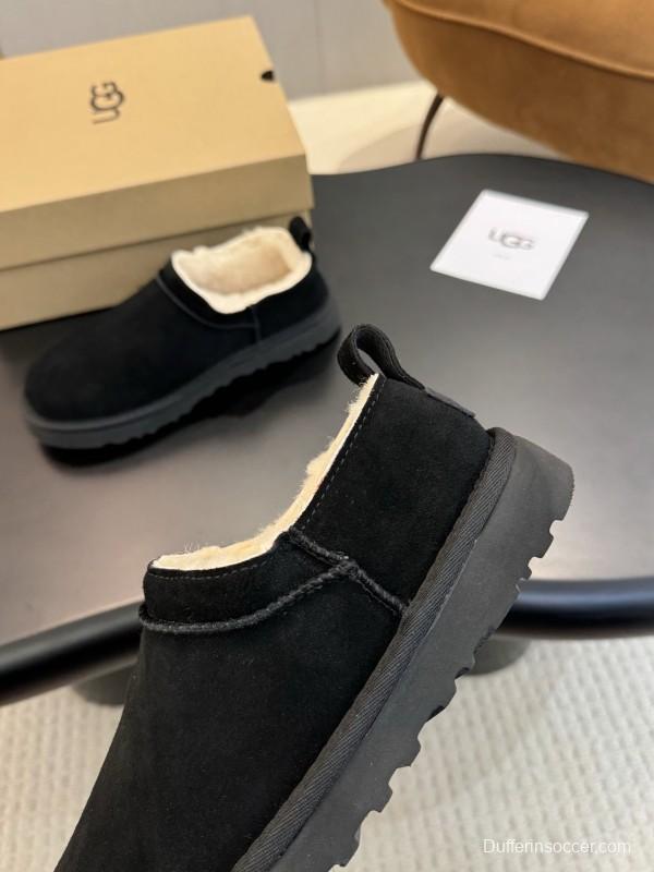 UGG 2025/SS Women's Ultra Mini Snow Boots Slip-On Wool Slippers - MJ00190