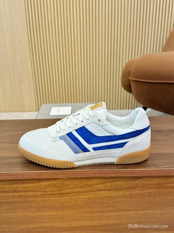 Tom Ford 2025 SS Casual Shoes with Classic Color Blocking and Imported Leather Insole - AS00350