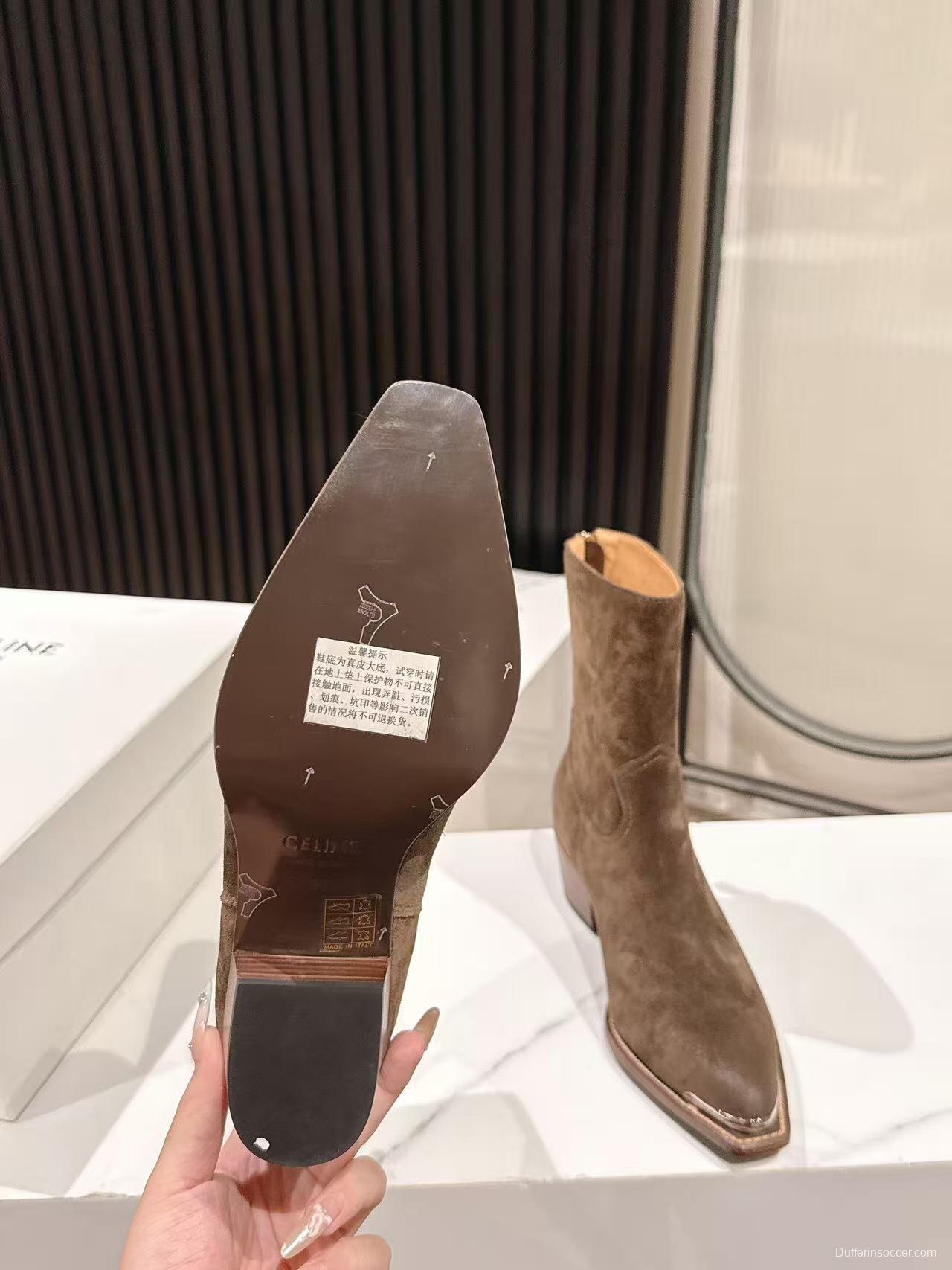 CELINE 2025/SS Fashion Boots Retro European Style - LY00410