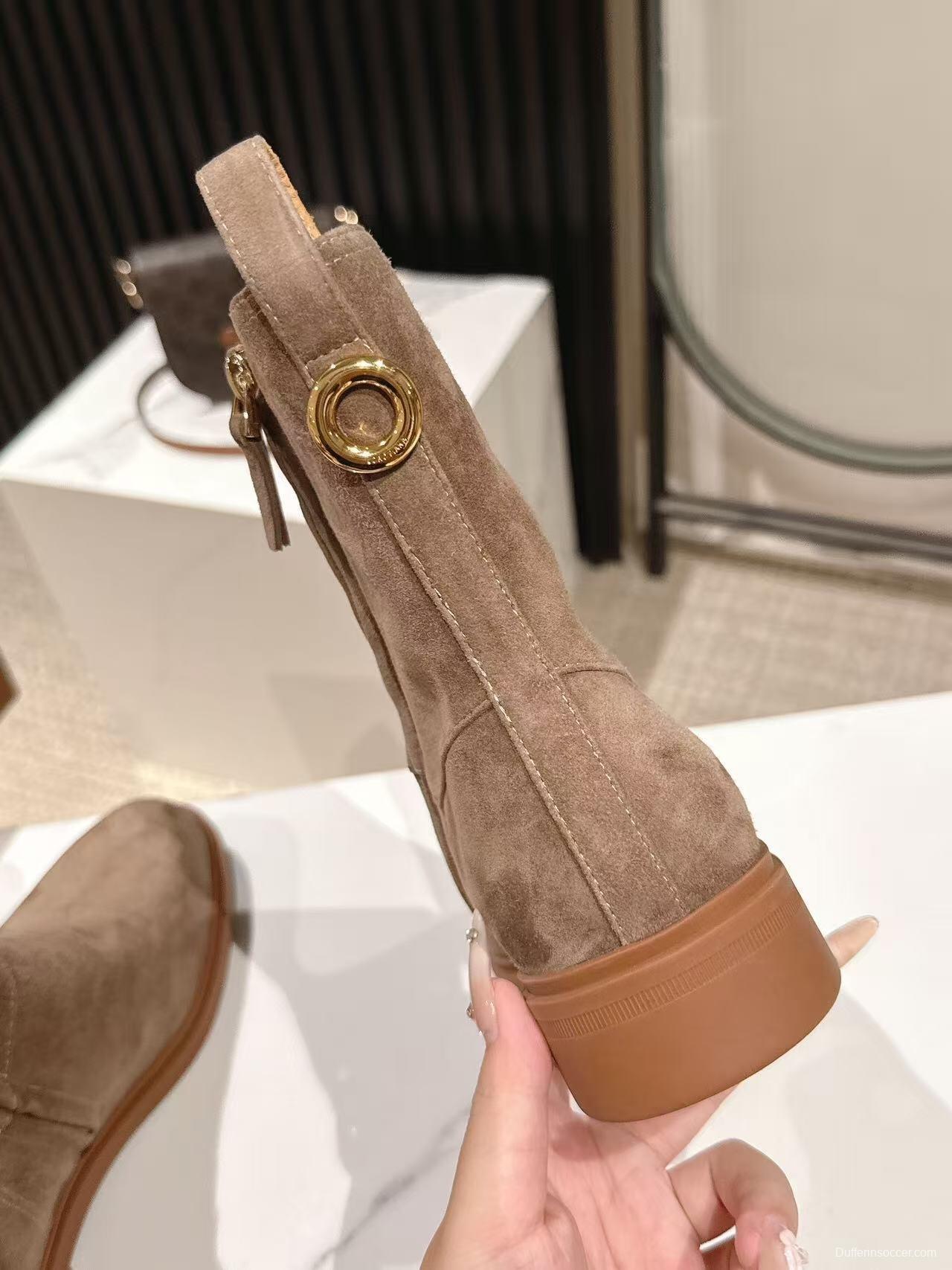 Loro Piana Fall/Winter 2025 Classic Old Money Style Ankle Boots - LY00370/LY00410