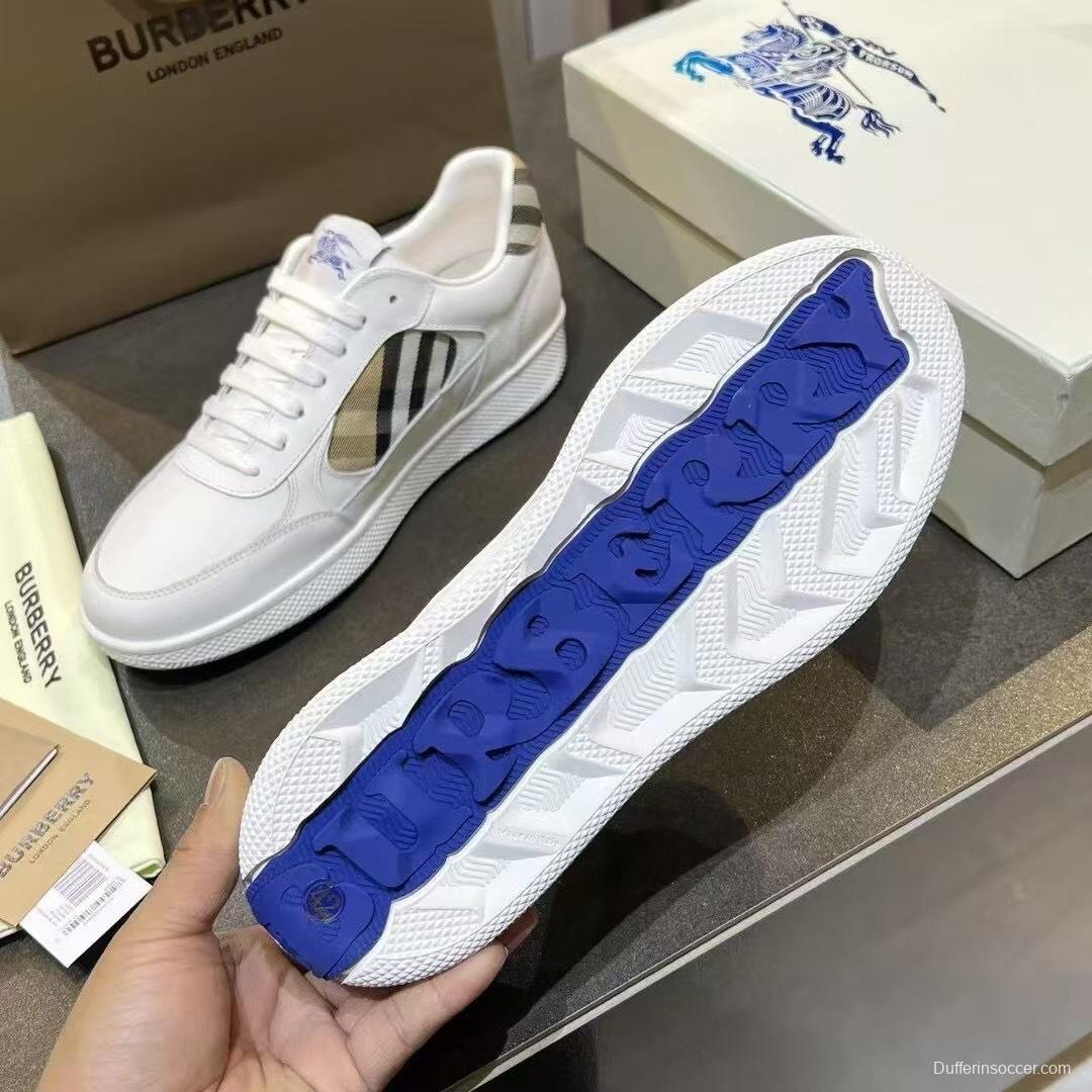 Burberry 2025/SS Italian-Made Sneakers with Equestrian Knight Label - KFY00300