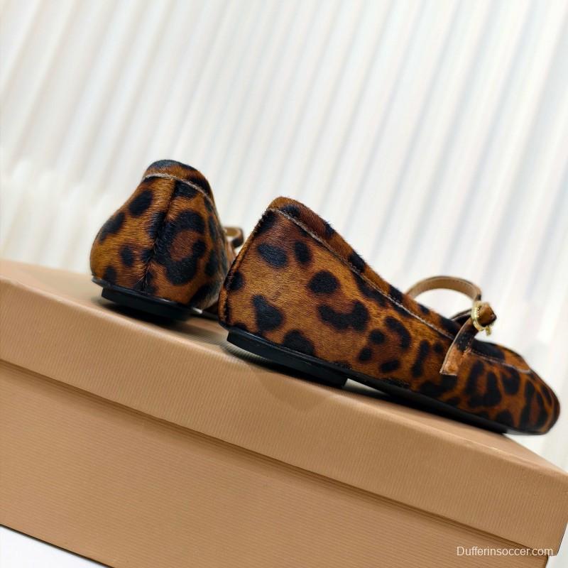 Gianvito Rossi Bohemian Style Flat Ballet Shoes 2025 SS