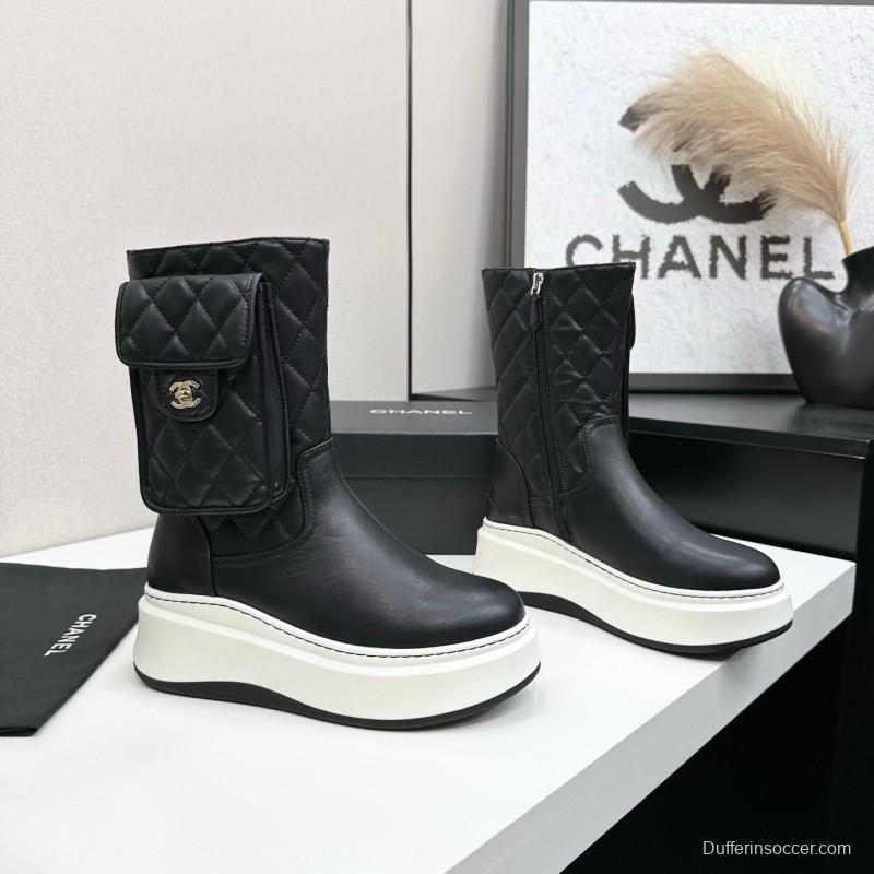 Chanel 2025/SS Short Boots Essential Fall/Winter Item - LY00390
