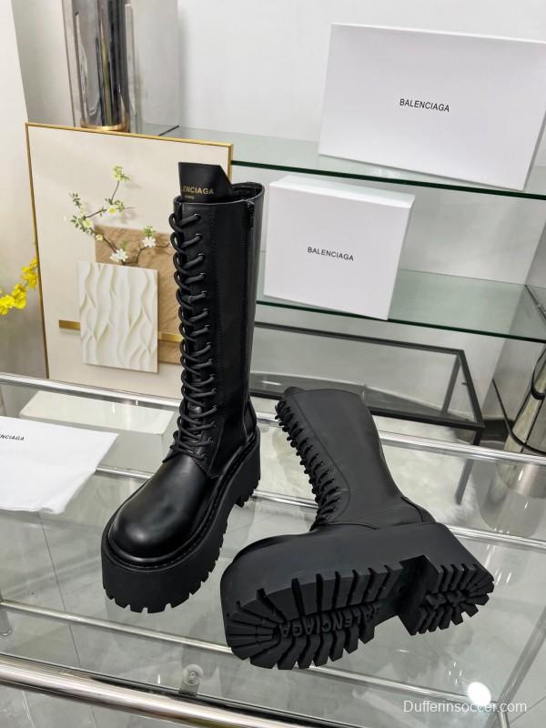 Balenciaga 2025/SS Thick Sole Ankle Boots Heavy Craftsmanship - LY00440