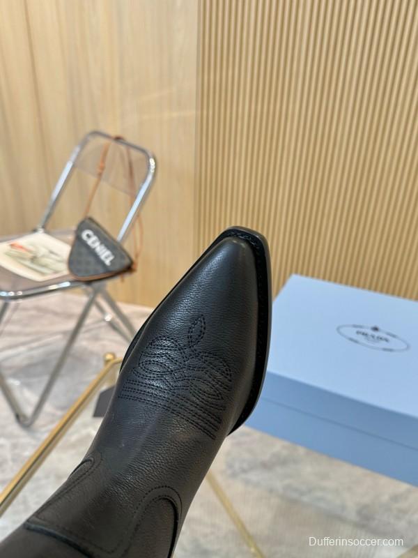 Prada Classic Pointed Boots 2025 SS - LY00370/LY00440