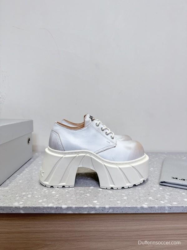 SMFK 2025SS Derby Shoes with Thick Sole Platform - LY00260