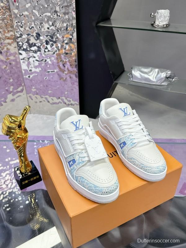 Louis Vuitton LV Trainer Maxi Sneakers Snake Print Series - AS00430