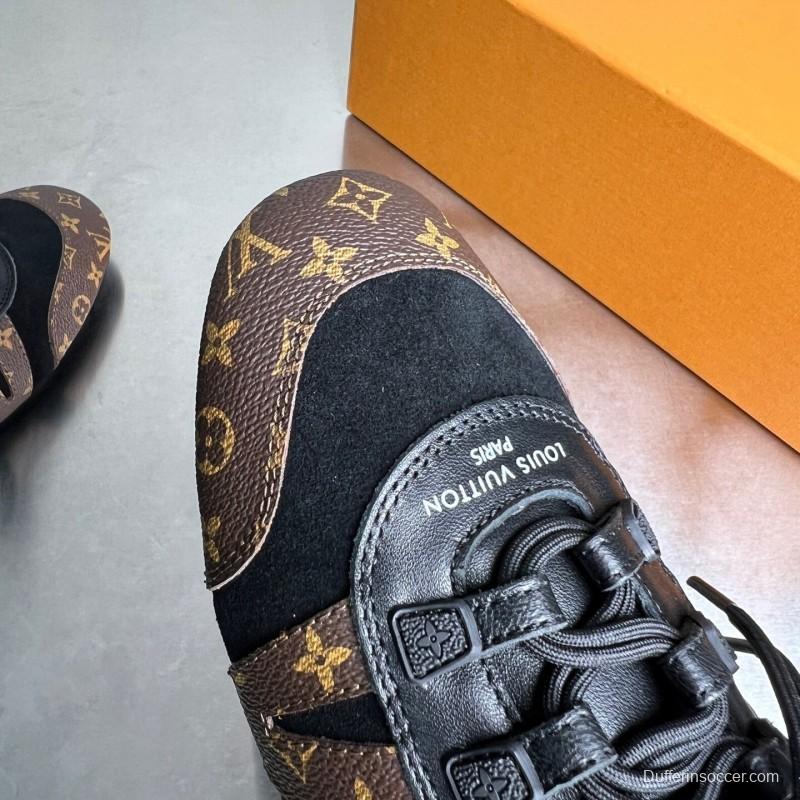 Lv Sneakerina 2025 SS Ballet Round Toe Lace-Up Low Top Lifestyle Casual Shoes - YC