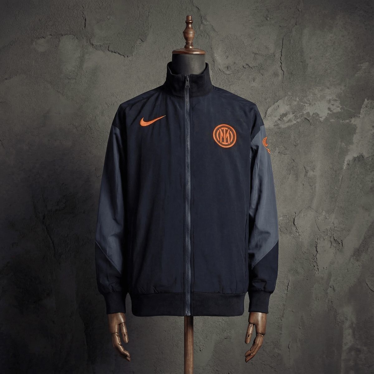 2026 Inter Milan Black Jacket Windbreaker