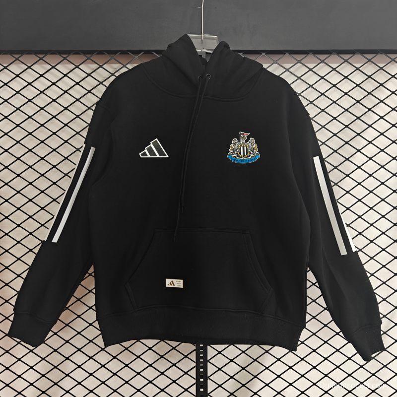 25/26 Newcastle United Embroidered Logo Hoodie 9 Colors
