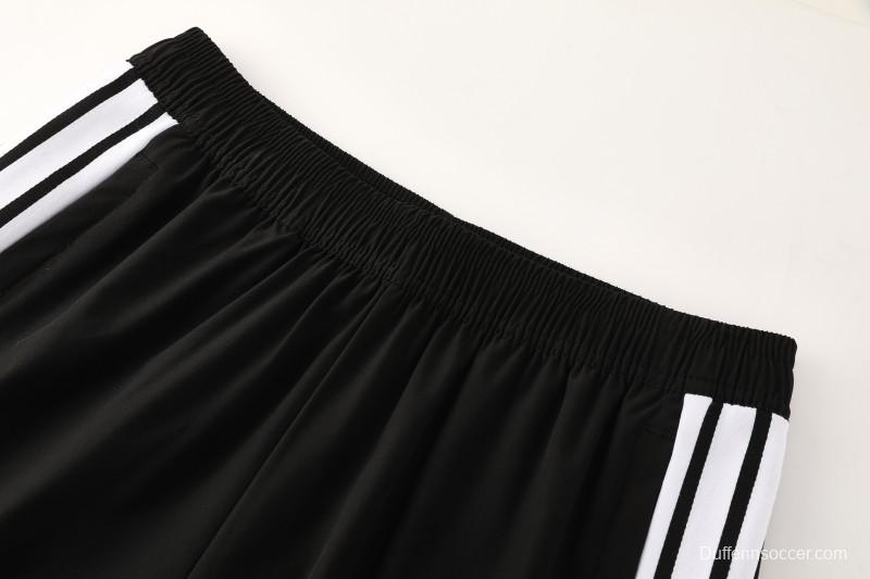 2026 Germany Hoodie Black Full Zipper Windbreaker + Long Pants