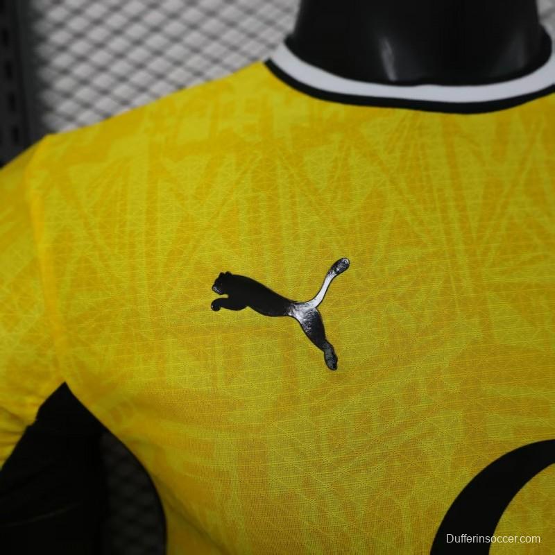 25/26 Player Version Borussia Dortmund Yellow with Black Trim Jersey