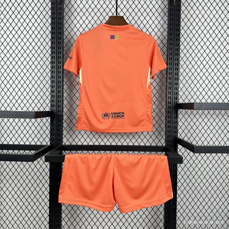 2025/26 Kids Barcelona Goalkeeper Kit