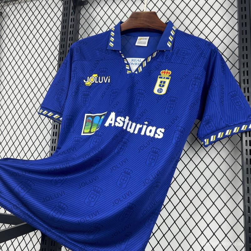 1995/96 Retro Real Oviedo Home Jersey