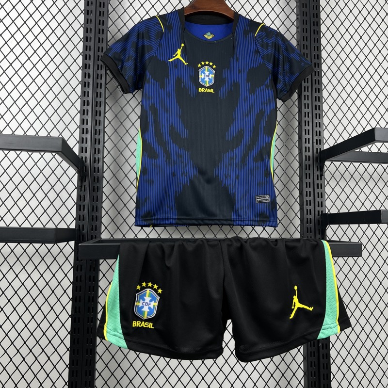 2026 Kids Brazil World Cup Away Kit