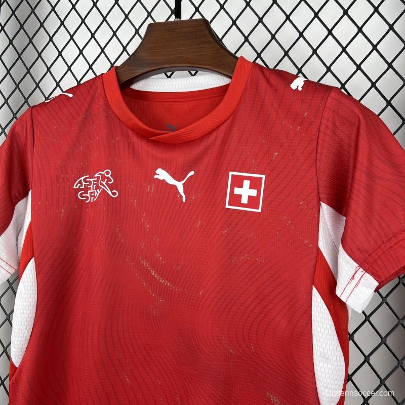 2026 Kids Switzerland World Cup Home Kit