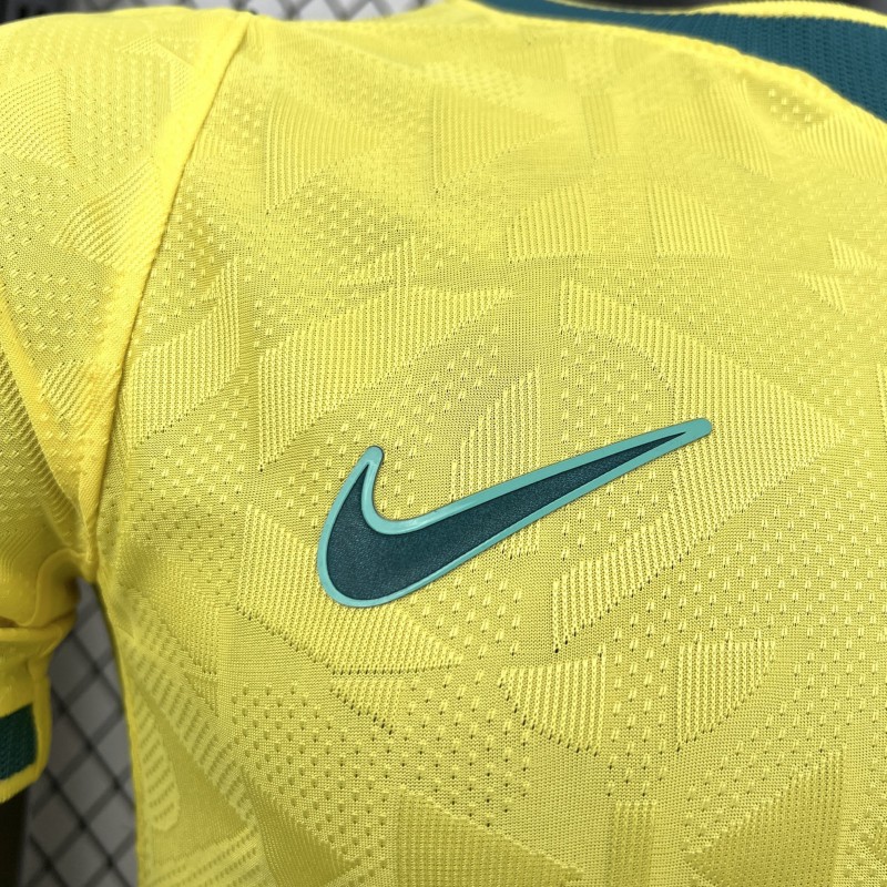 2026 Player Version Mens Brazil World Cup Home Jersey