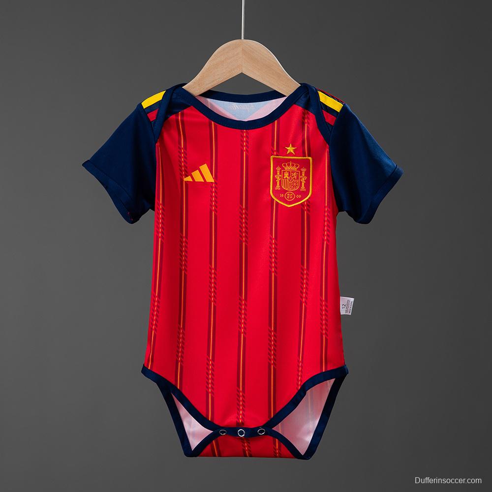 26/27 Spain Baby Home Jersey 9/12
