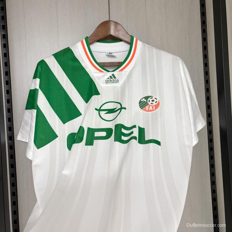 1992 Retro Ireland Away Jersey