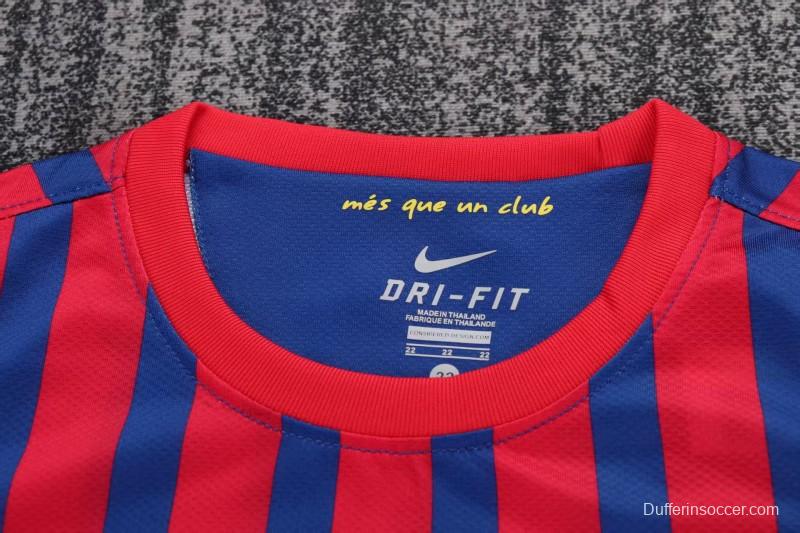 Retro Kids 11/12  FC Barcelona Home Jersey