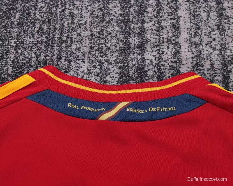 Retro Kids 2012 Spain Home Jersey